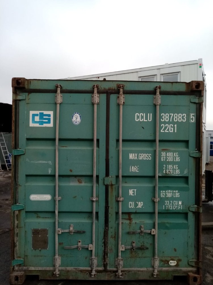 Shipping container 20 one way No. 1231